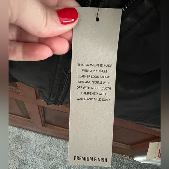 Men’s Levi faux leather jacket - Picture 5 of 10